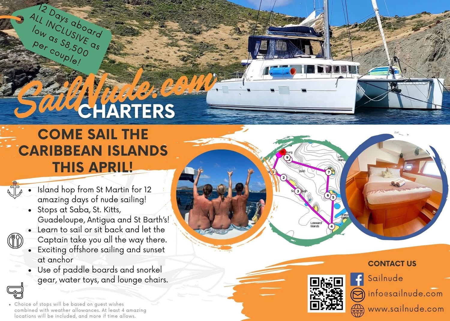 Sail Nude Special Last Minute Deal